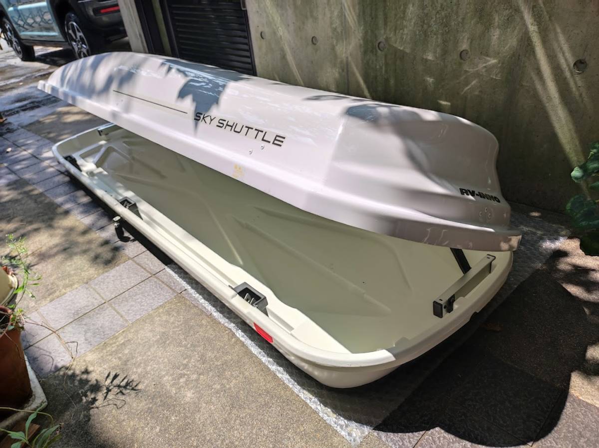 美品・引取り】RV-INNO ルーフボックス スカイシャトルBR940(ルーフ 