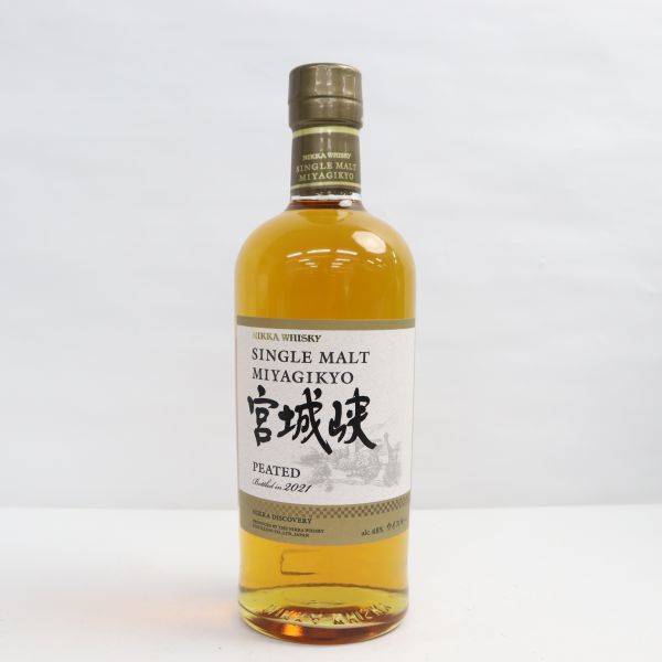 1円~NIKKA ニッカ 宮城峡 ピーテッド 2021 48% 700ml 1円~NIKKA ニッカ 宮城峡 ピーテッド 2021 48% 700ml