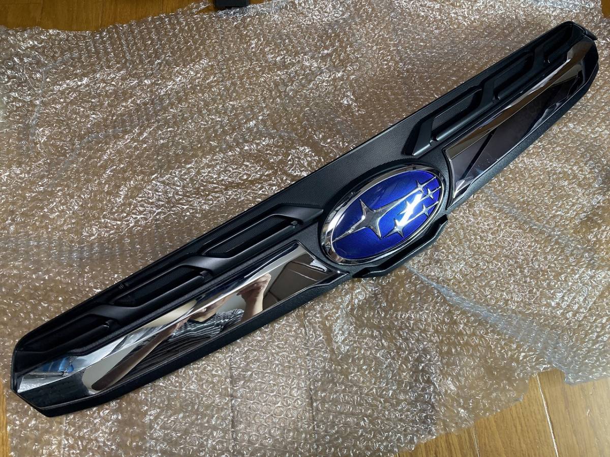 中古 希少 スバル フォレスター SJ 後期 純正 フロントグリル ブラック グリル SJG SJ5 ラジエター グリル SUBARU ガーニッシュ　