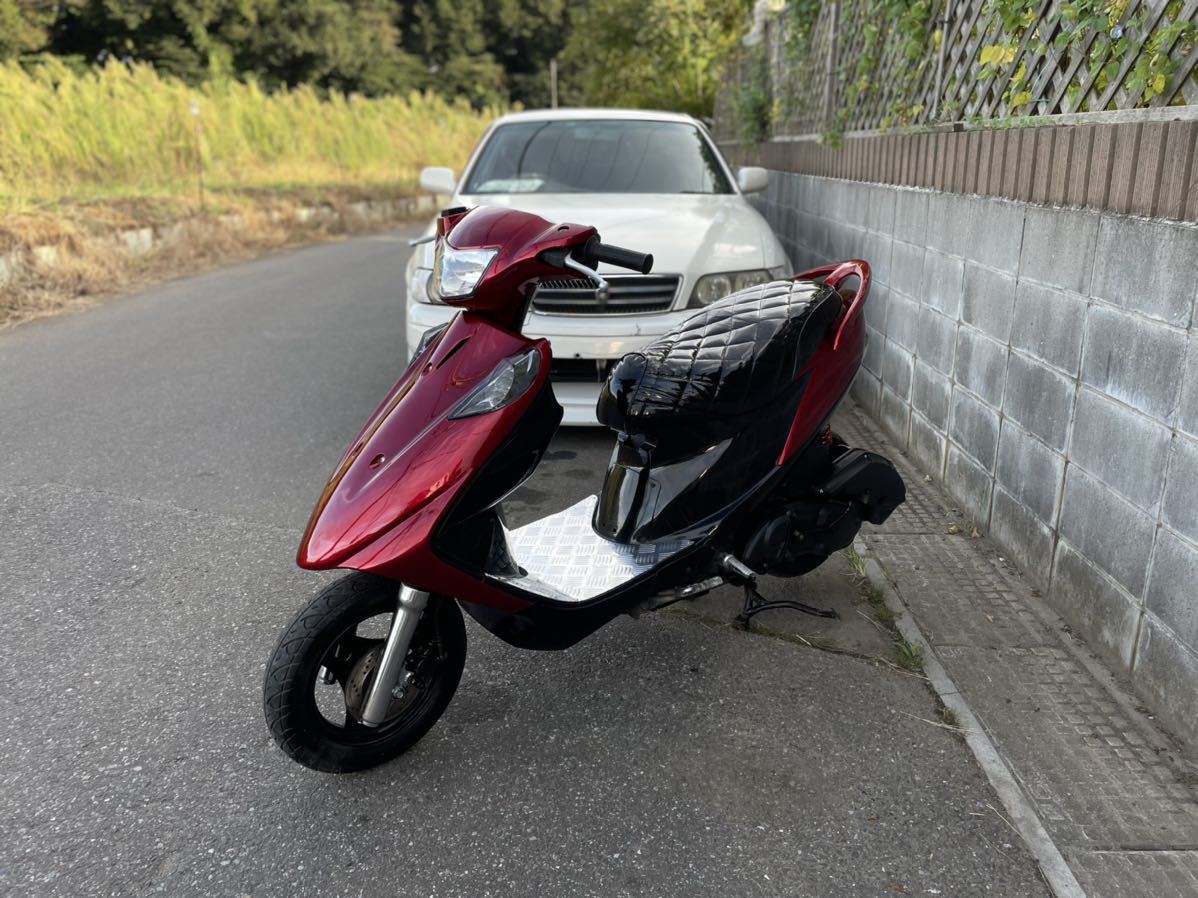 スズキ アドレスV125G K6 規制前 フルカスタム 低走行 極上希少 簡易