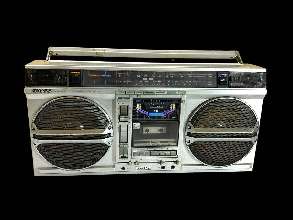 SHARP SEARCHER-XL THE ラジカセ シャープ 公式通販 GF-535 GF-505ST
