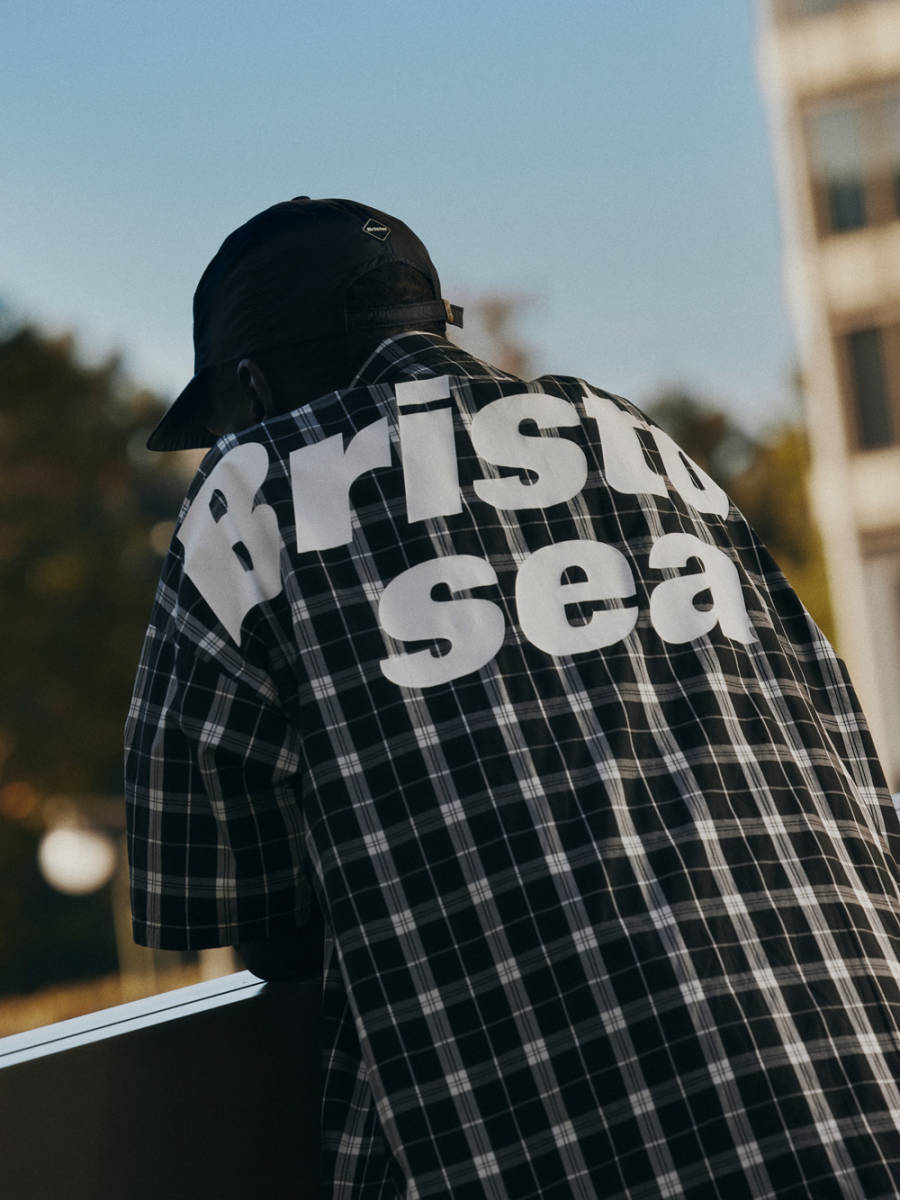 定23100円□ F.C.Real Bristol WIND AND SEA BAGGY SHIRT コラボ 