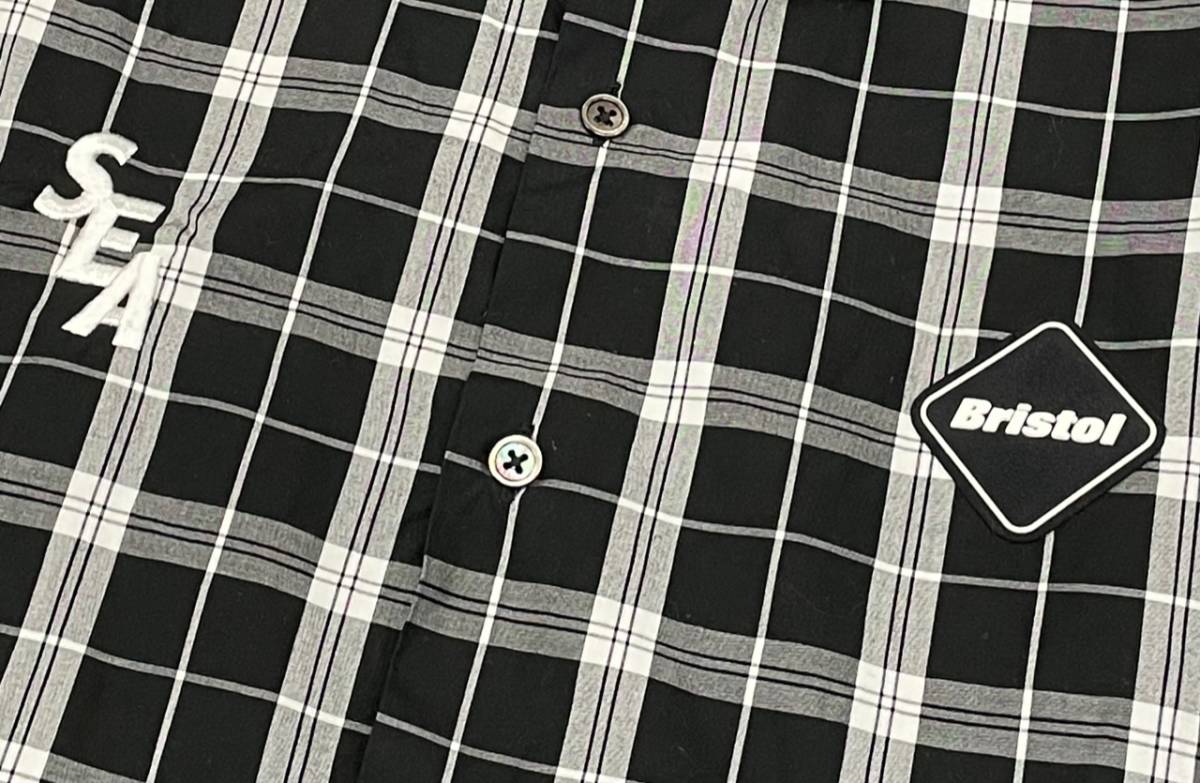 定23100円□ F.C.Real Bristol WIND AND SEA BAGGY SHIRT コラボ 
