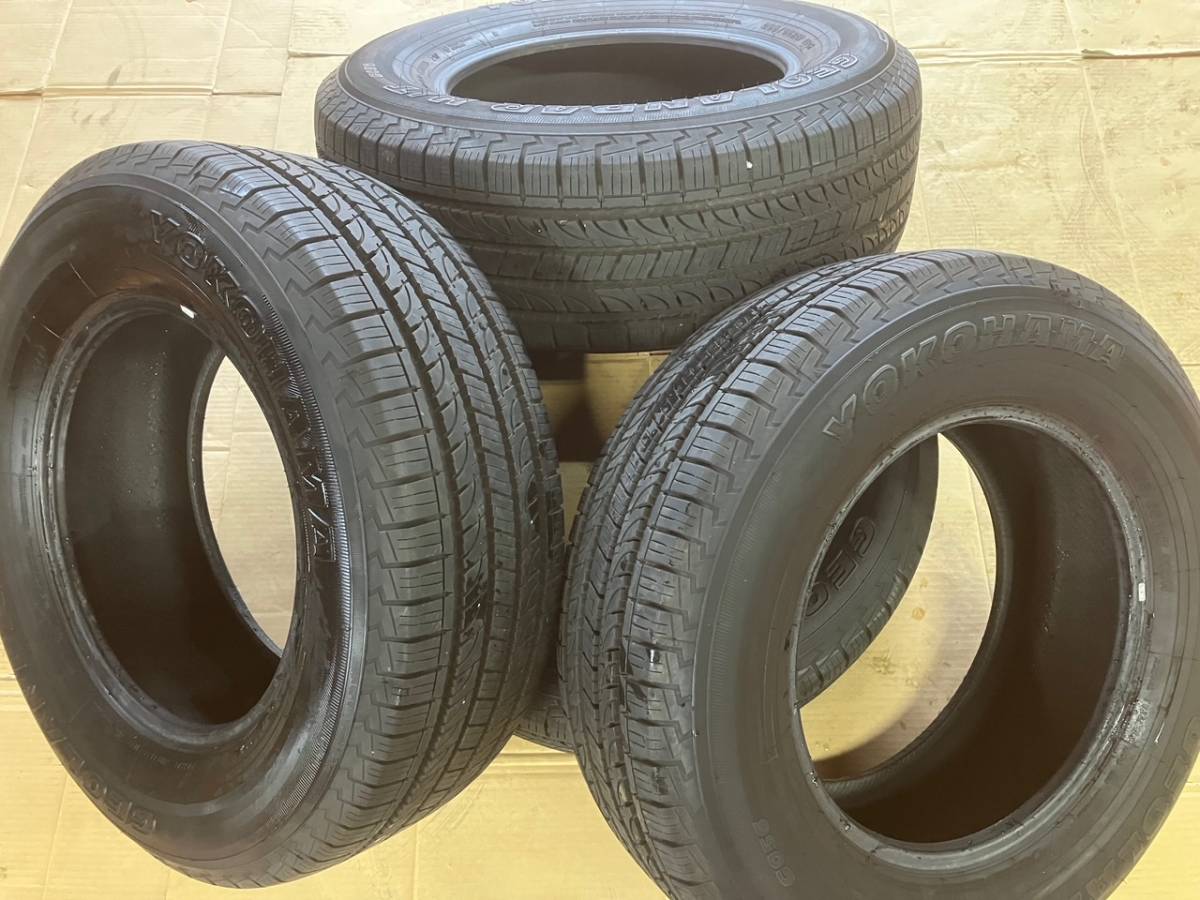 265⁄65R17 バリ溝ミシュランランクル 中古バリ溝ヨコハマジオランダーM 