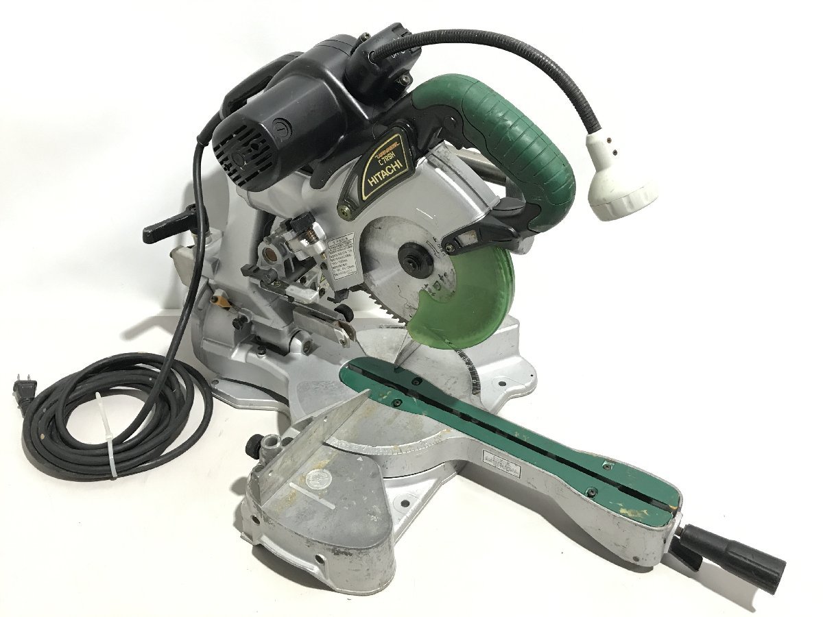 □動作確認動画有り HITACHI 日立工機 卓上スライド丸のこ C7RSH 190mm
