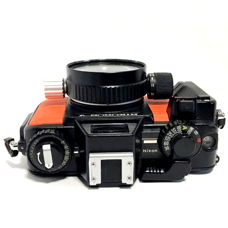 ☆ジャンク☆ニコンNIKON ニコノス NIKONOS-V ボディ オレンジ NIKONOS