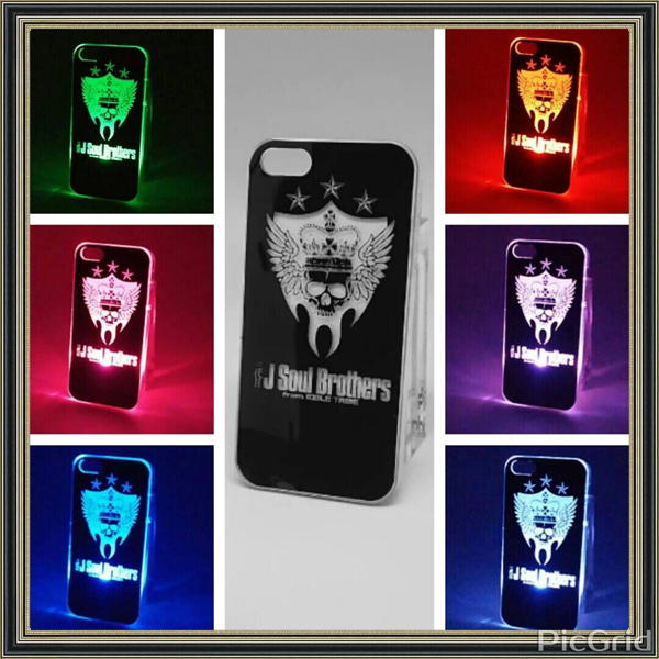 三代目J Soul Brothers/iPhone6 6s iPhone5 5s LEDケース