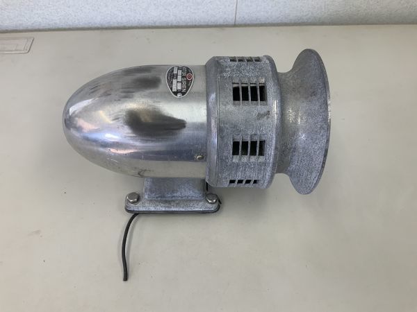 大阪サイレン モーターサイレン MODEL 6SA 24V6.5A 5400RPM 大阪