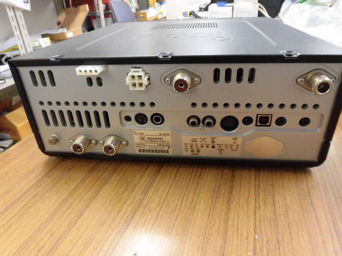 アイコム ICOM IC-9100 ジャンク IC-9100 Yahoo!オークション アイコム