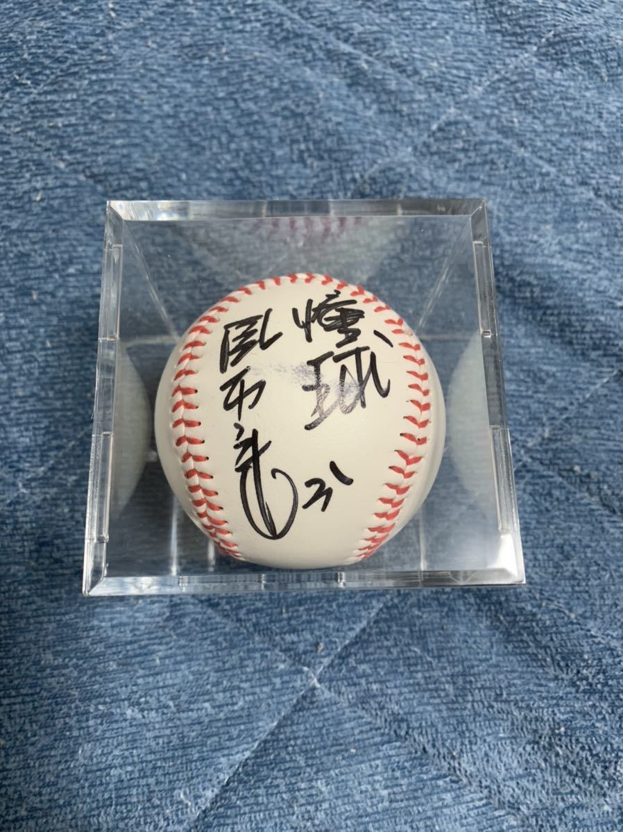 元阪神タイガース 掛布雅之氏 直筆サインボール ケース付(サイン  