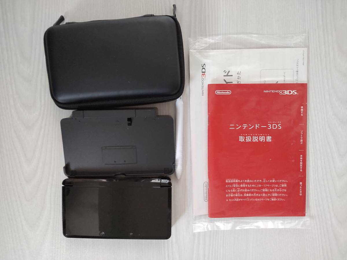 お買い得，本物保証 NINTENDO 3DS 本体 ブラック(ニンテンドー3DS本体)｜売買されたオークション情報、yahooの商品情報をアーカイブ公開 - オークファン ニンテンドー3DS本体