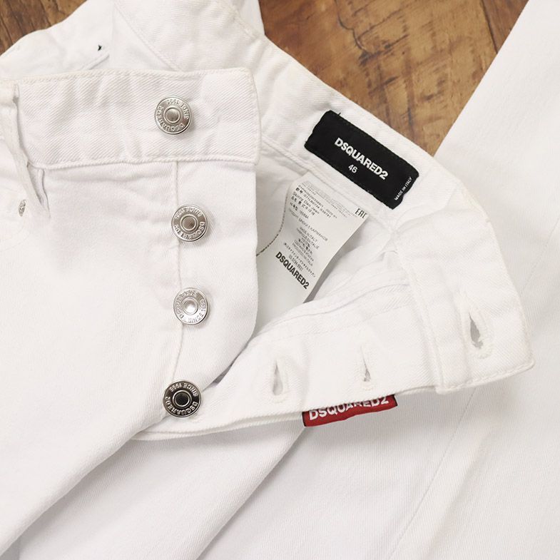 1円/DSQUARED2/46サイズ/訳 デニムパンツ S71LB0734 SKINNY DAN JEAN 