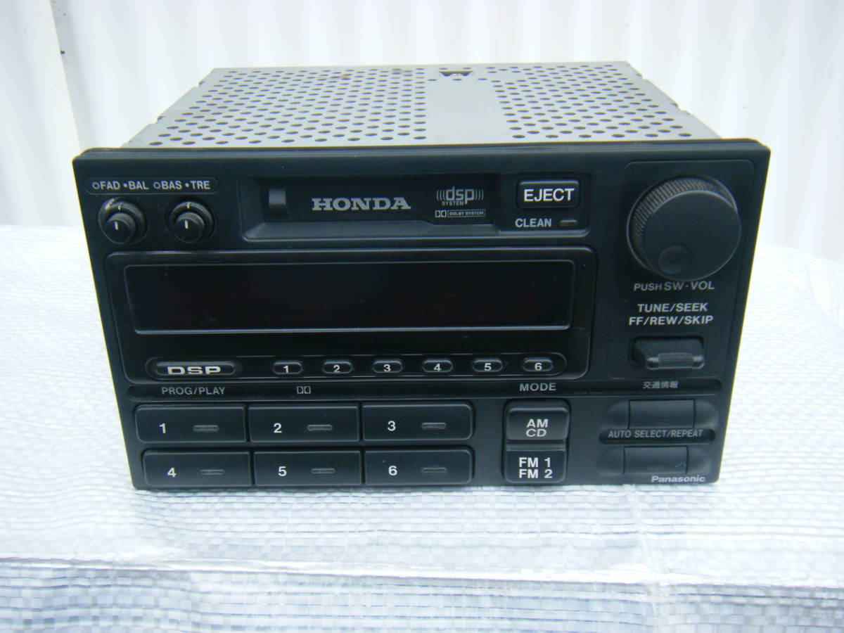 ふあんです。 ホンダ 純正 カセットデッキ DSP 39100-SL5-0030 Panasonic(テープ