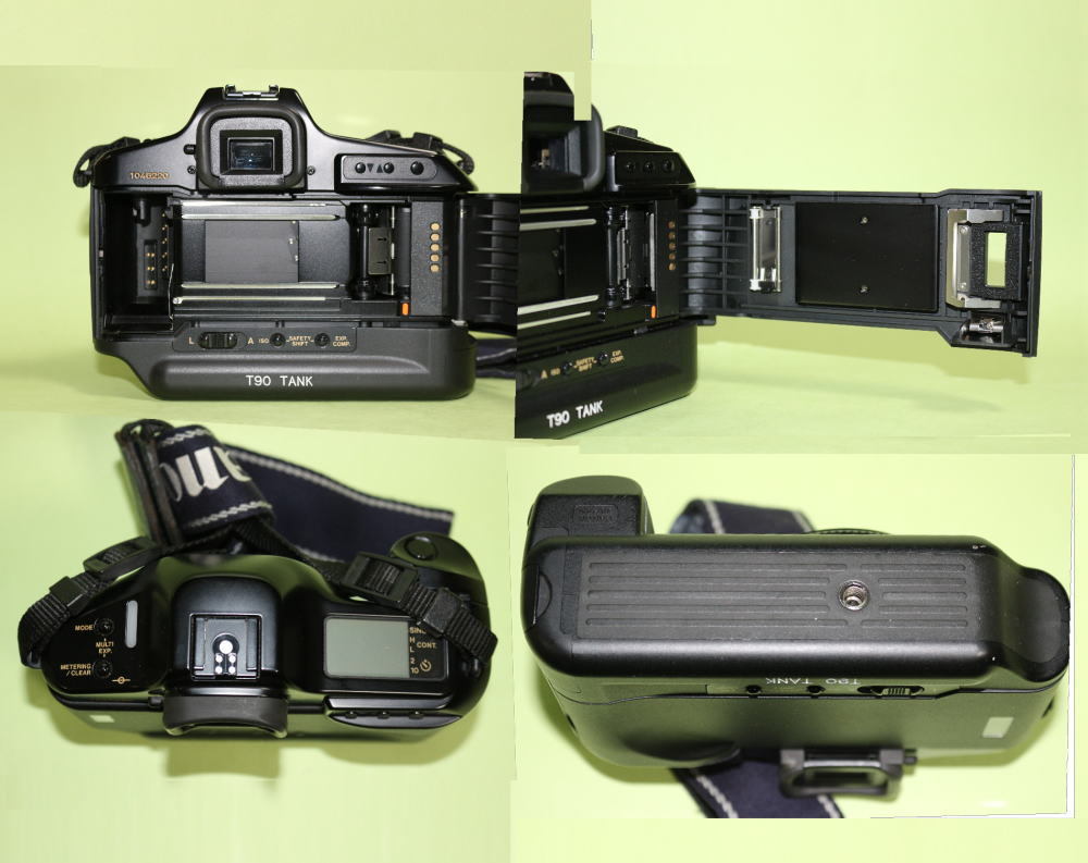 [878]Canon T90 ＋ FD50mm F1.4+専用レリース+ オリジナル取扱説明書付、T-90箱付 ★マイコレクションからの出品です。★超美品！ 50mm Canon FD &amp; F1.8 (その１