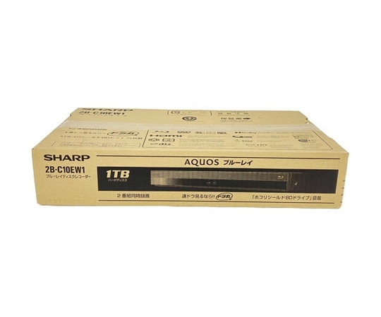 SHARP シャープ 2B-C10EW1 AQUOS ブルーレイ ディスク レコーダー 中古