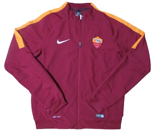 お得，HOT 送料520円 正規品 ASローマ 2014/15 ジャケット Mサイズ nike トッティ(セリエA)｜売買されたオークション情報、yahooの商品情報をアーカイブ公開 - オークファン ユニフォーム