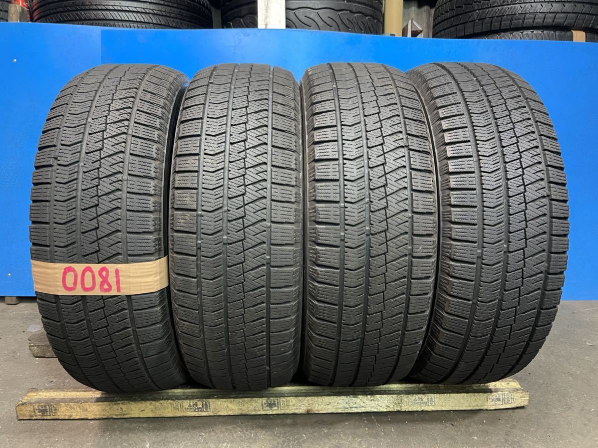225/60R17 BRIDGESTONE BLIZZAK VRX2 4本セットをバリ山　[0081]