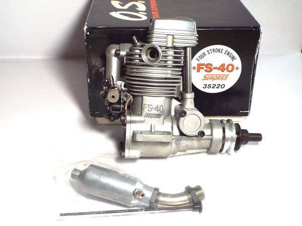小川精機 4サイクルエンジン OS FS 40S-C 4st エンジン fs-40」の落札