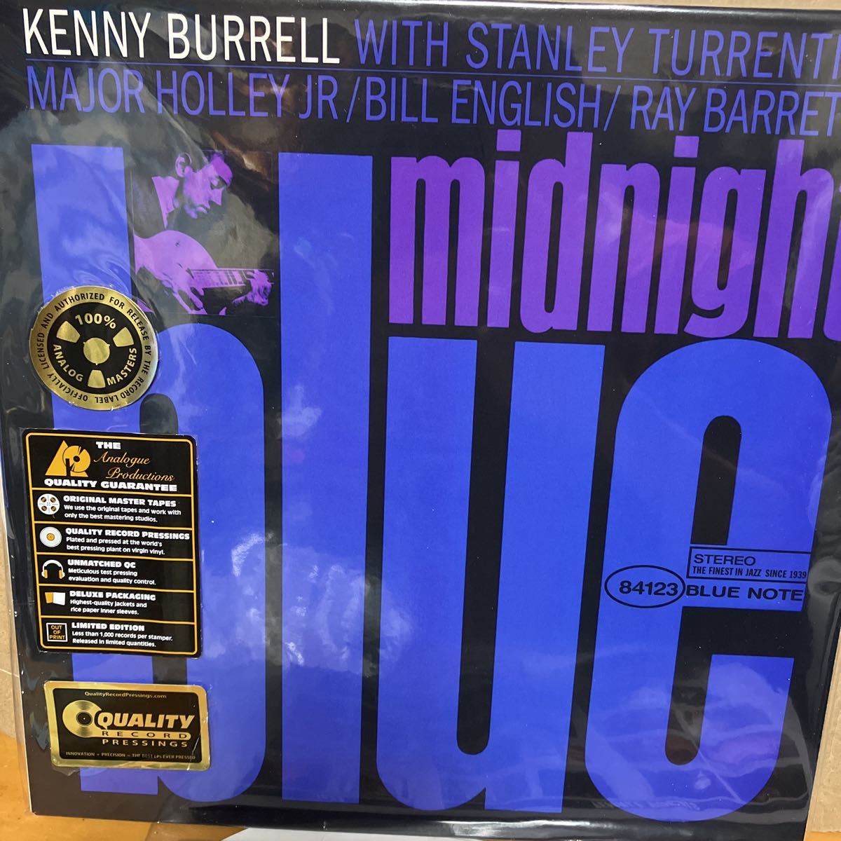 【定番人気，お得】 高音質 重量盤200g KENNY BURRELL/midnight blue 45rpm 2枚組 Analogue productions ケニー バレル/ミッドナイト ブルー(ジャズ一般)｜売買されたオークション情報、yahooの商品情報をアーカイブ公開 - オークフ ジャズ一般
