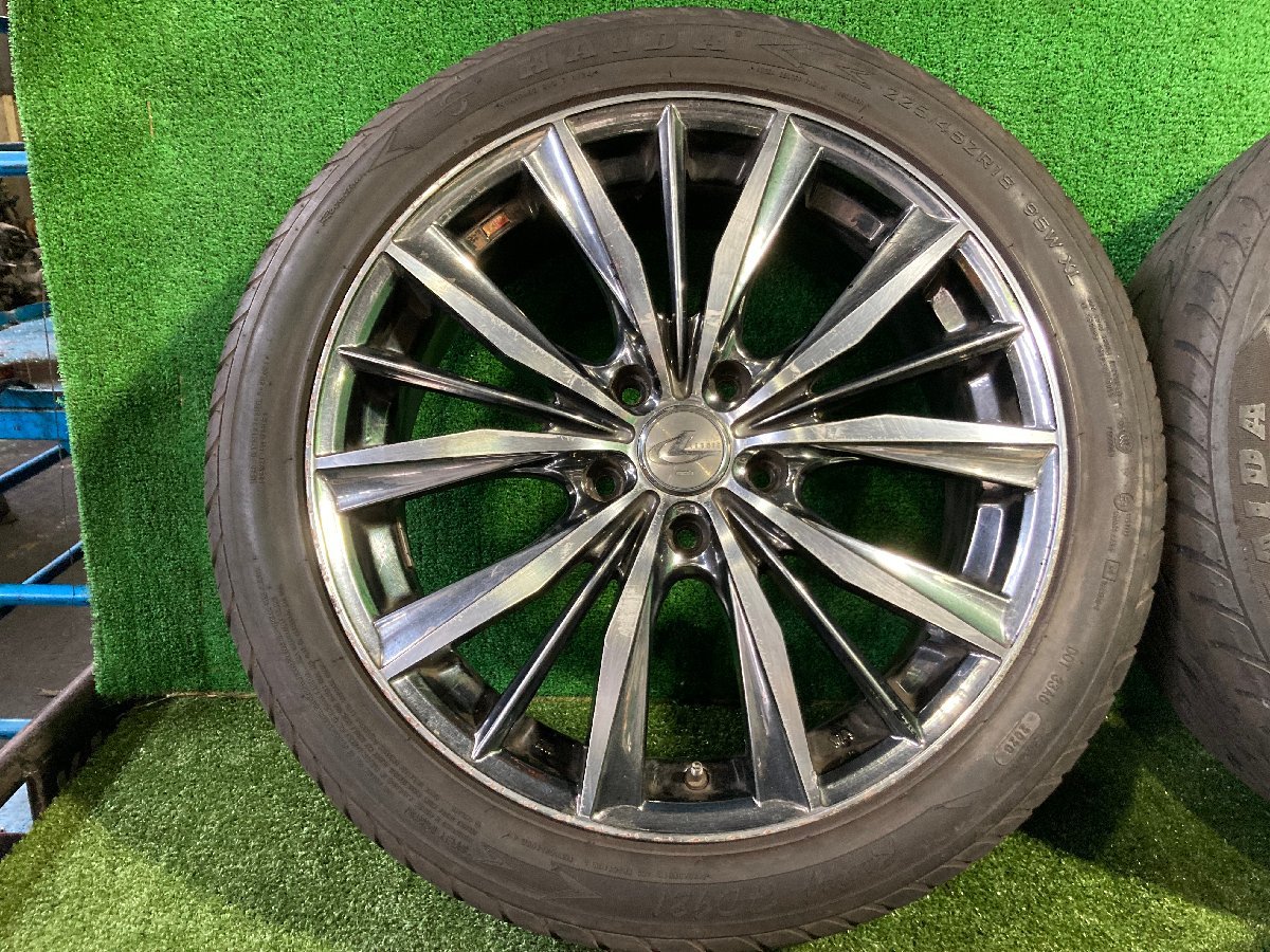 WEDS レオニス VX アルミホイール タイヤ 18インチ 4本セット PCD114.3 