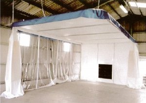 激安大特価，お買い得 塗装用天井吊下塗装ブース排気ファン付き ハイルーフ型 送料別途必要 受注生産(その他)｜売買されたオークション情報、yahooの商品情報をアーカイブ公開 - オークファン その他