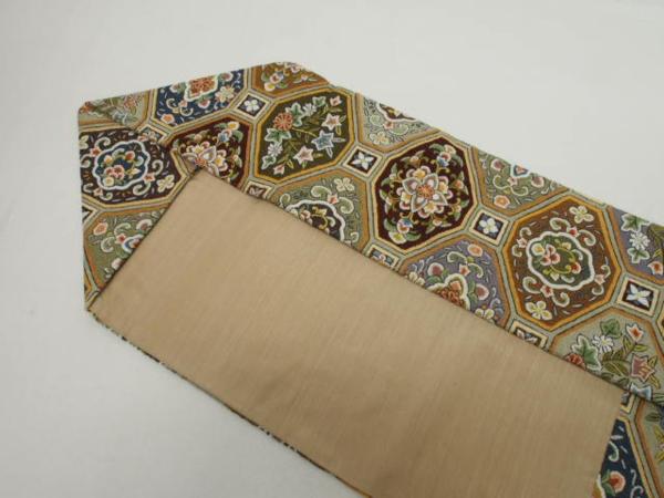 最高級袋帯「蘇州汕頭相良刺繍 正絹 名古屋帯 中国汕頭蘇州総手刺繍 最高級袋帯「蘇州汕頭相良刺繍 正絹 名古屋帯 中国汕頭蘇州総手刺繍