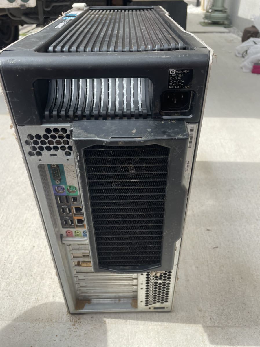 HP Workstation Z800 水冷式 Xeon-X5650-2基@2.66-3.06GHz 12コア24