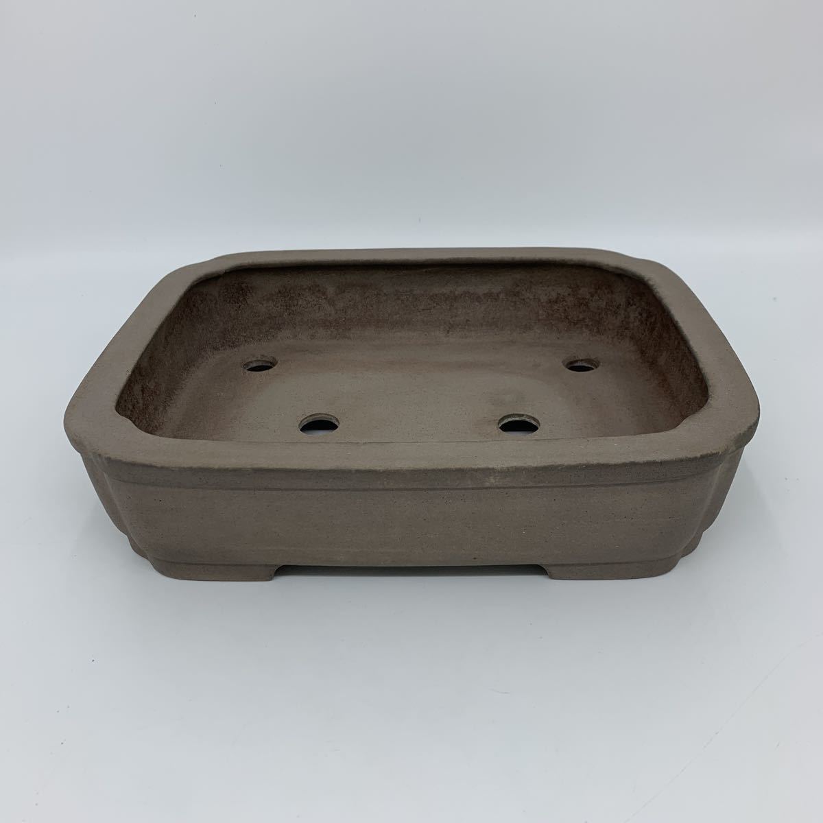 盆栽　鉢　佳山　幅56.3cm 佳山 盆栽鉢 隅入長方 植木鉢(鉢)｜売買されたオークション情報、