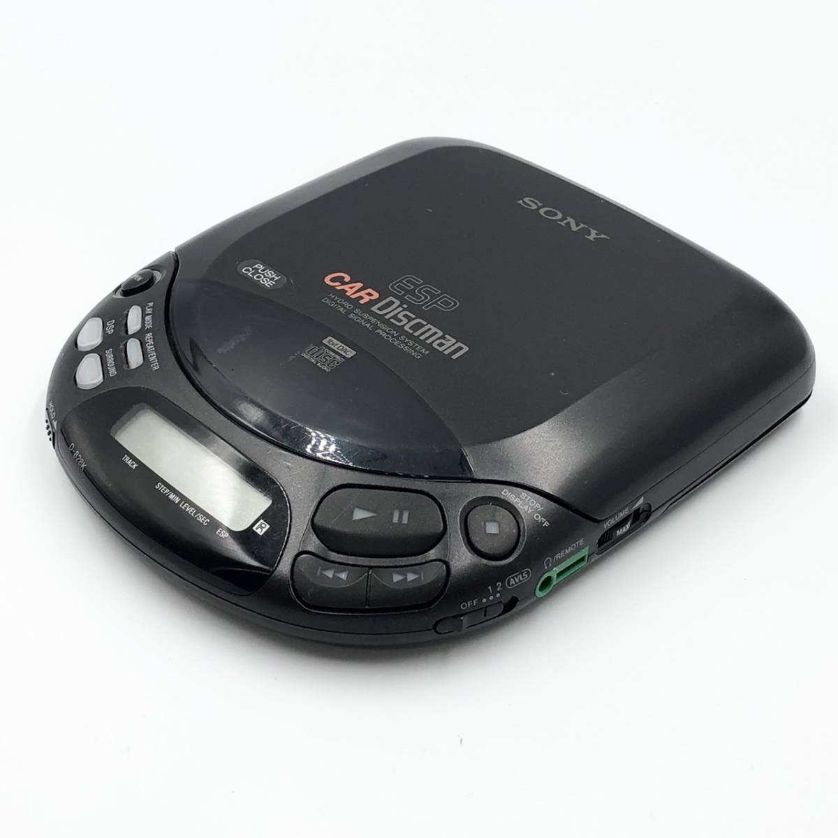 Discman D-828K ESP Car Portable Sony CD Player Vtg - | Parts With