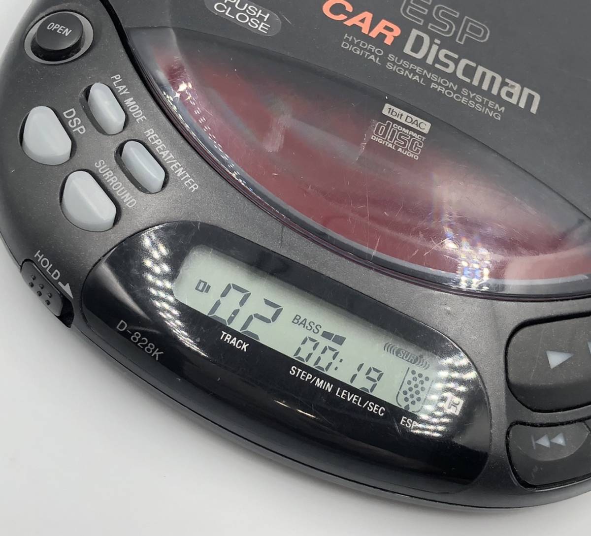 ジャンク SONY CAR Discman D-828K ポータブルCDプレーヤー Discman D-828K