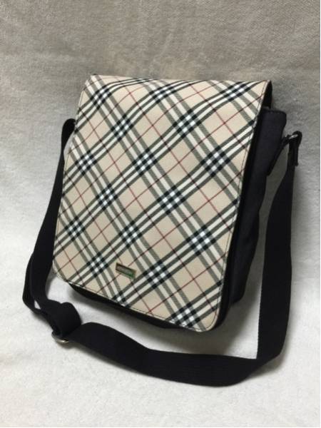120%キュート☆バーバリーロンドン◆ノバランドセルショルダー◇
