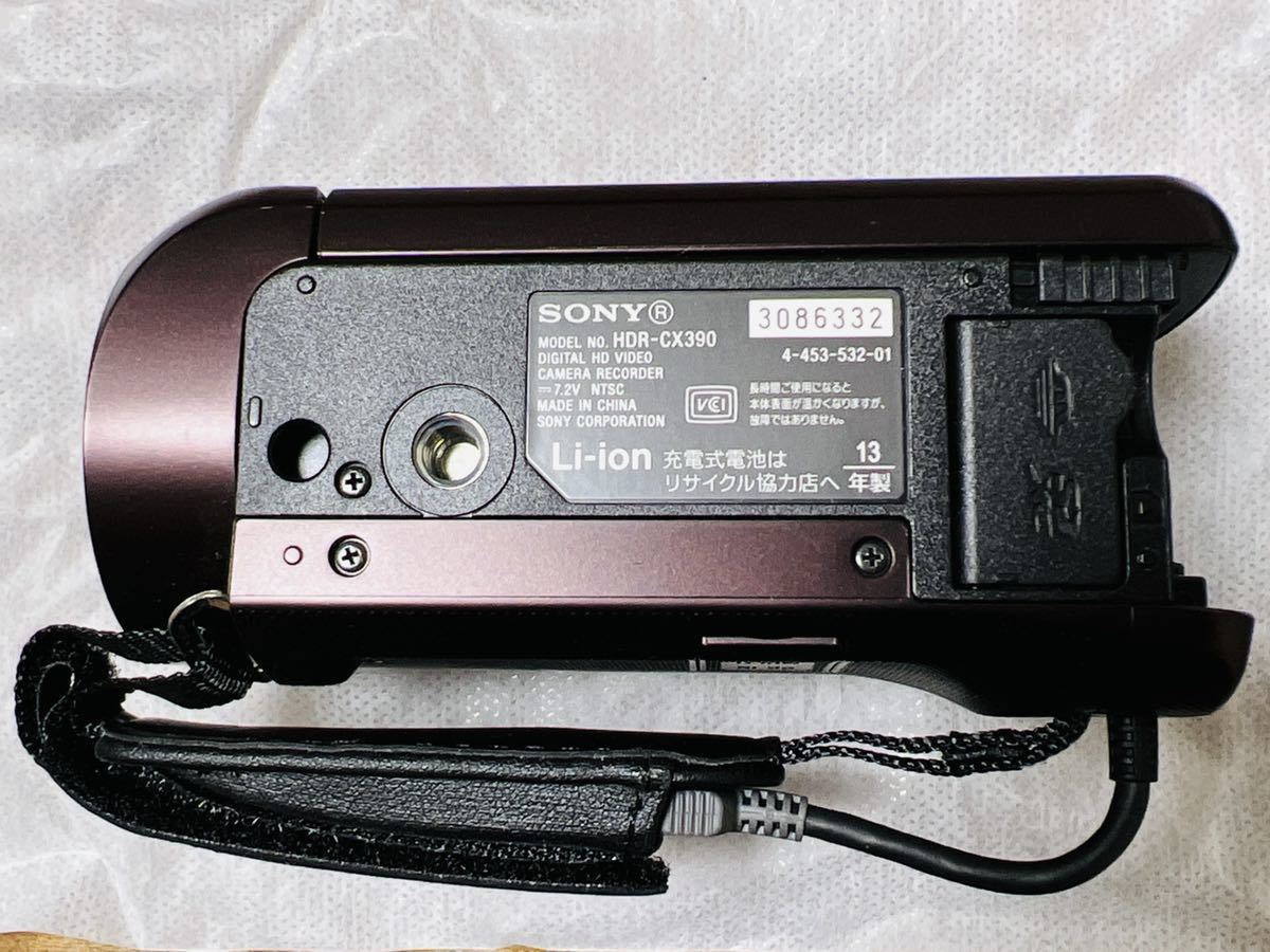 未使用 SONY(ソニー) 大容量32GB/光学30倍 デジタルHDビデオカメラレコーダー HDR-CX390 T(ブラウン) フルHD高画質大容量ムービー SONY(ソニー) 大容量32GB&frasl;光学30倍 カメラ、光学機器 Handycam デジタルHD デジタルHDビデオ