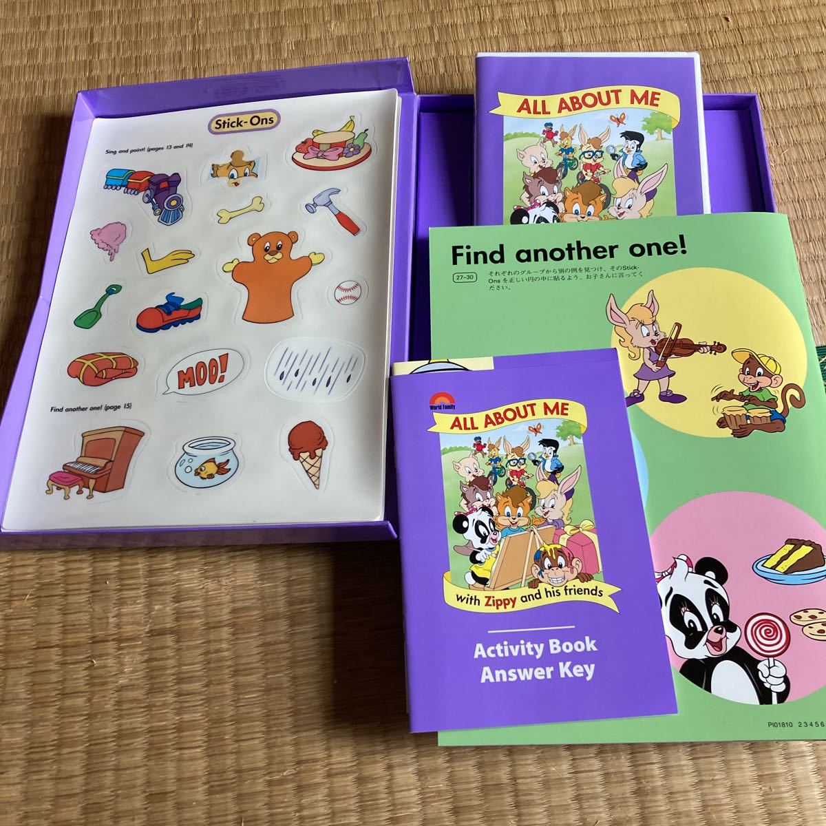 DWE ディズニー英語システム ワールドファミリー DVD 年式不明 Zippy