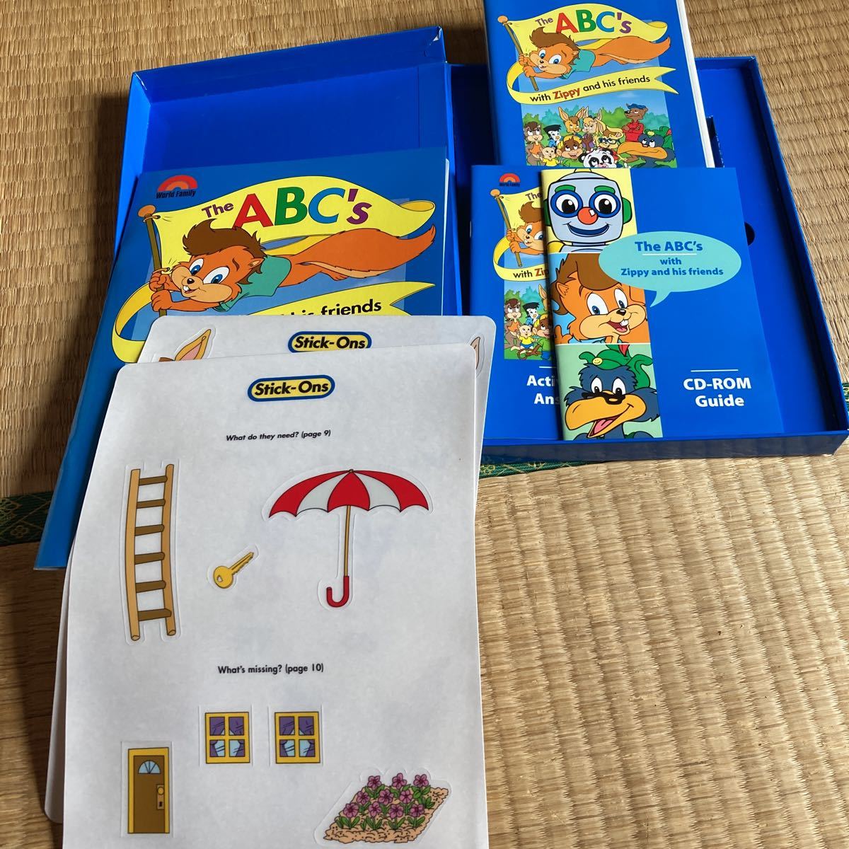 DWE ディズニー英語システム ワールドファミリー DVD 年式不明 Zippy