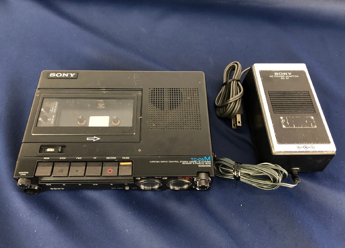 ☆ジャンク品☆カセットデンスケ TC-D5M SONY ソニー