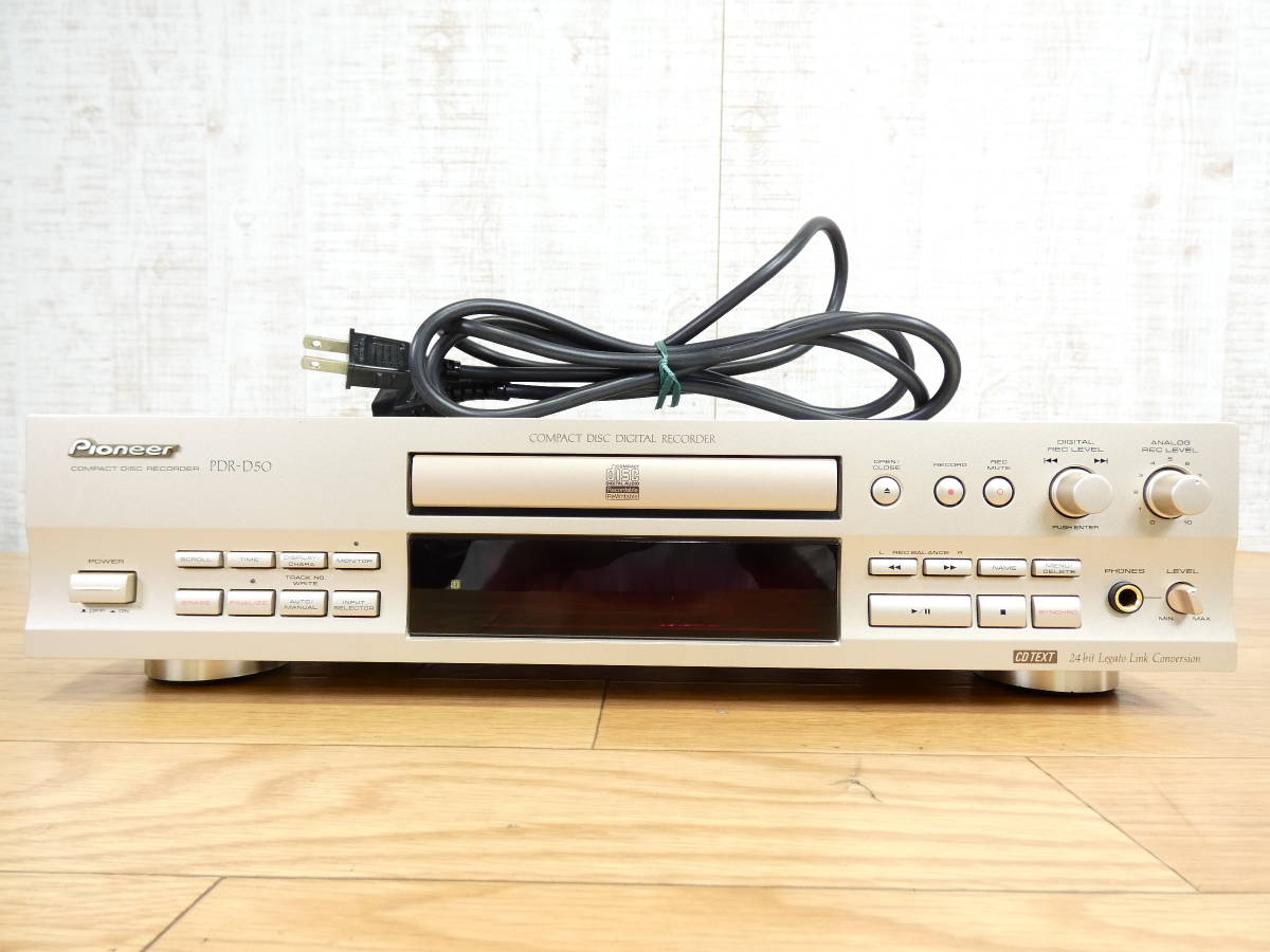 SALE，お得 PIONEER パイオニア PDR-D50 CDレコーダー 音響機器 オーディオ @100 8421-1(パイオニア)｜売買されたオークション情報、yahooの商品情報をアーカイブ公開 - オークファン パイオニア