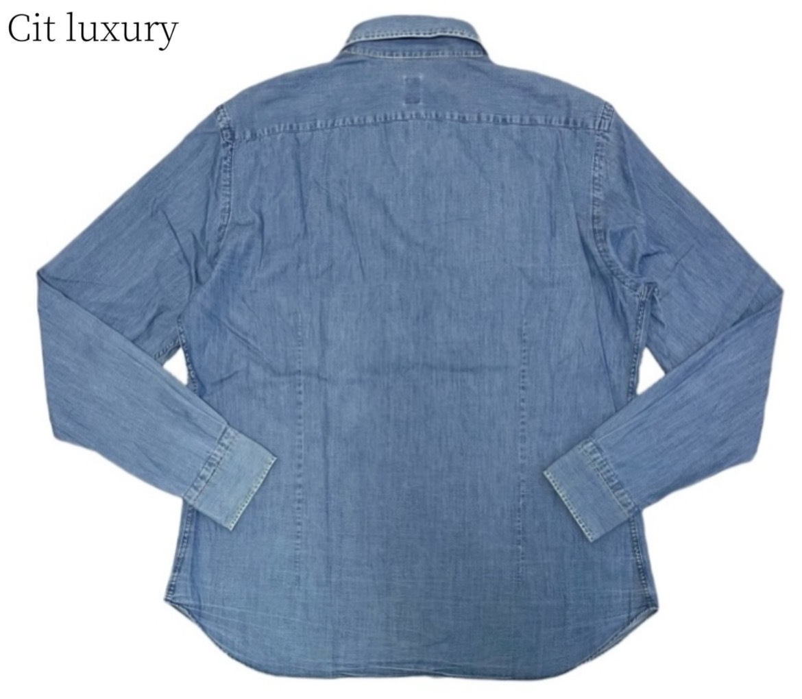 ☆CIT LUXURY チット ラグジュアリー コットン 長袖 シャンブレー 