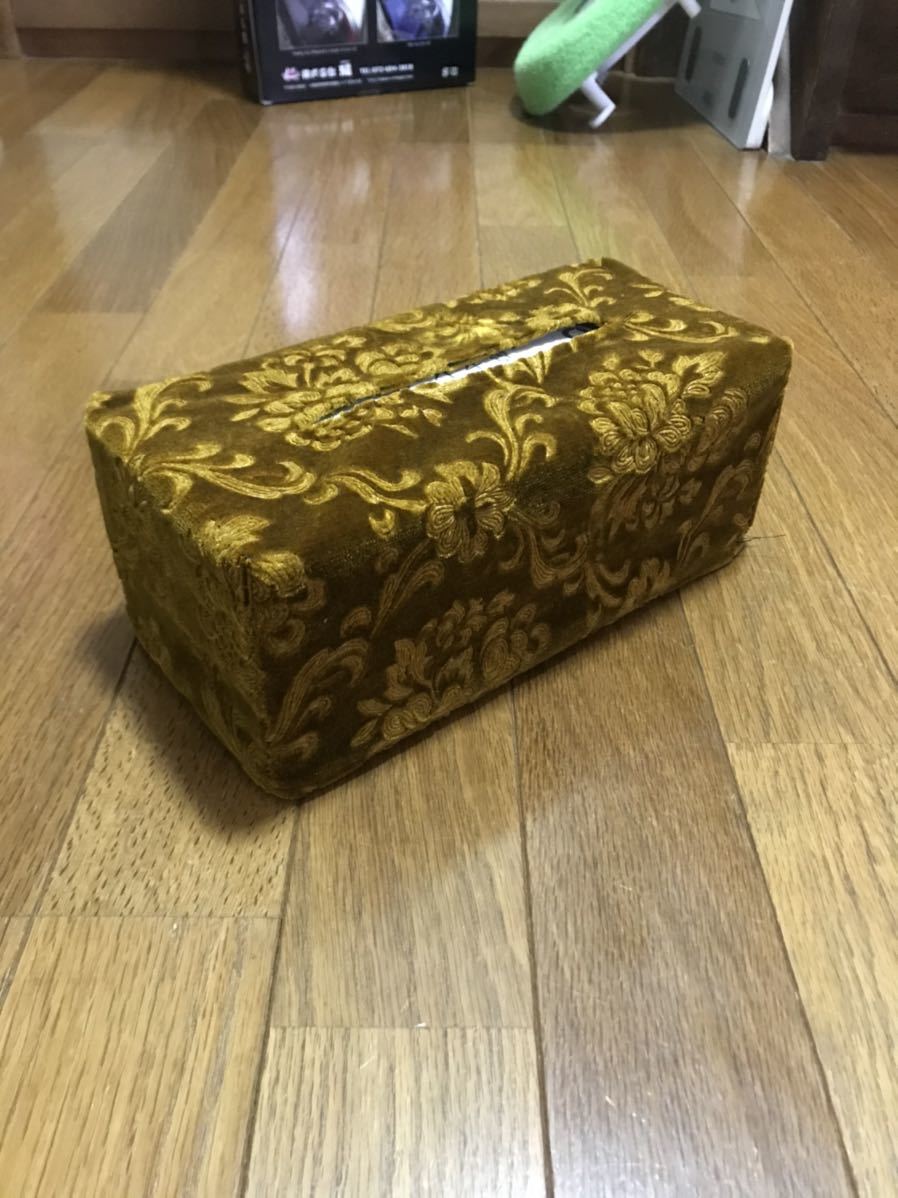 ローレルゴールド　ティッシュカバー大サイズ　金華山　デコトラ　レトロ