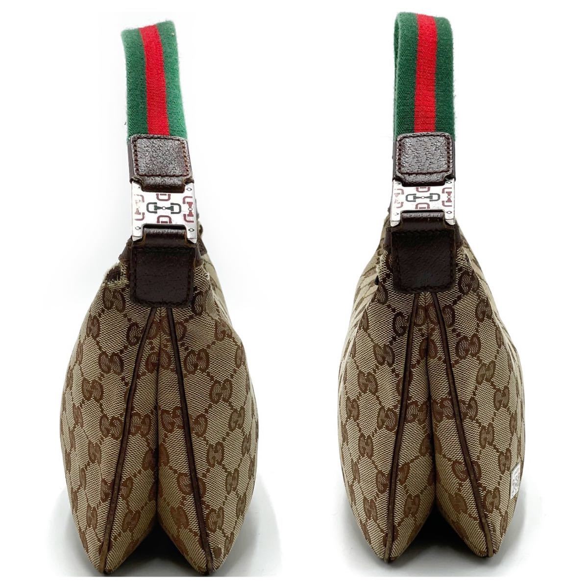 レア】GUCCI グッチ ポーチ GGキャンバス シェリーライン 【公式通販】