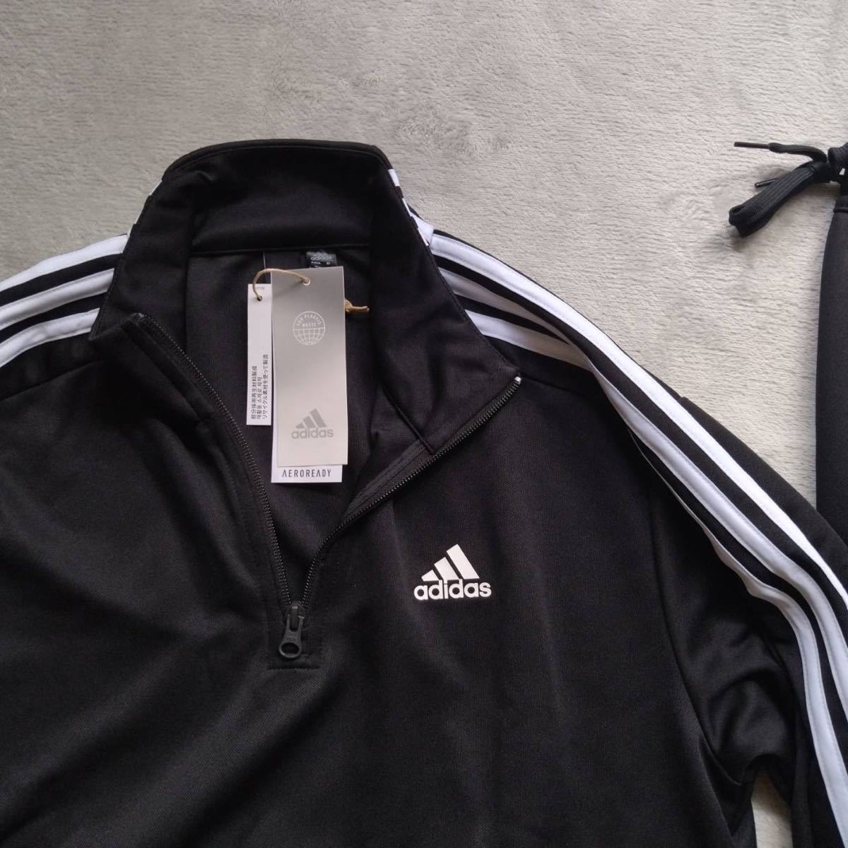 XL （O）新品 adidas アディダス ジャージ 上下セット セットアップ 