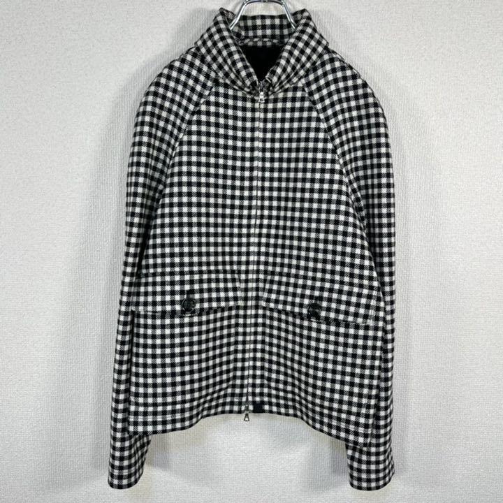 【美品】pretty green ジャケット　ブルゾン　チェック柄　ツイード生地 Pretty Green メンズ BURBERRY'S ブルゾンジャケット チェック柄ブルゾン(95~150cm)