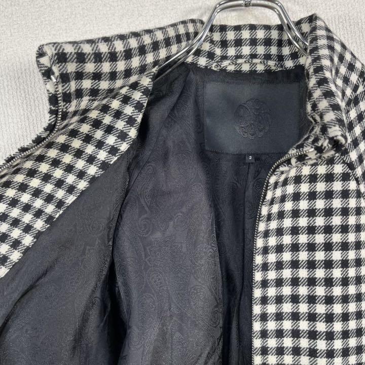 【美品】pretty green ジャケット　ブルゾン　チェック柄　ツイード生地 Pretty Green メンズ BURBERRY'S ブルゾンジャケット チェック柄ブルゾン(95~150cm)