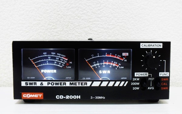 COMET CD-160H SWR & POWER METER 本体 COMET CD-160H SWRパワーメーター CD-200H - SWR パワー計 アマチュア