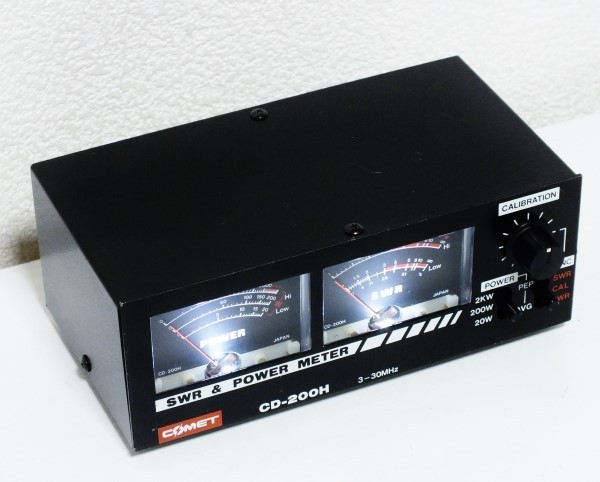 COMET CD-160H SWR & POWER METER 本体 COMET CD-160H SWRパワーメーター CD-200H - SWR パワー計 アマチュア