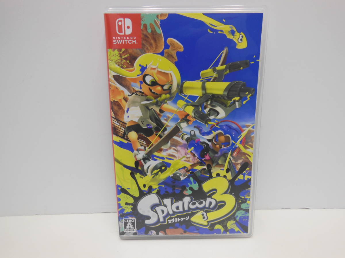 玩具祭 ゲーム祭 任天堂 スイッチソフト スプラトゥーン3 保管品