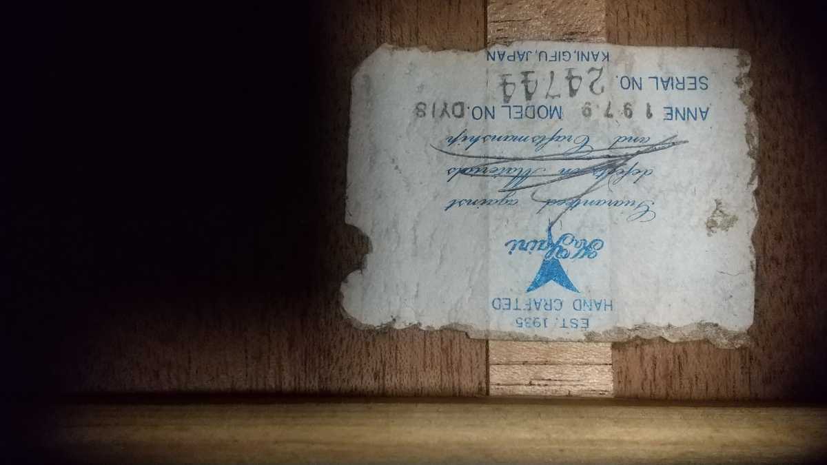 K-Yairi DY-18 1979年製_9