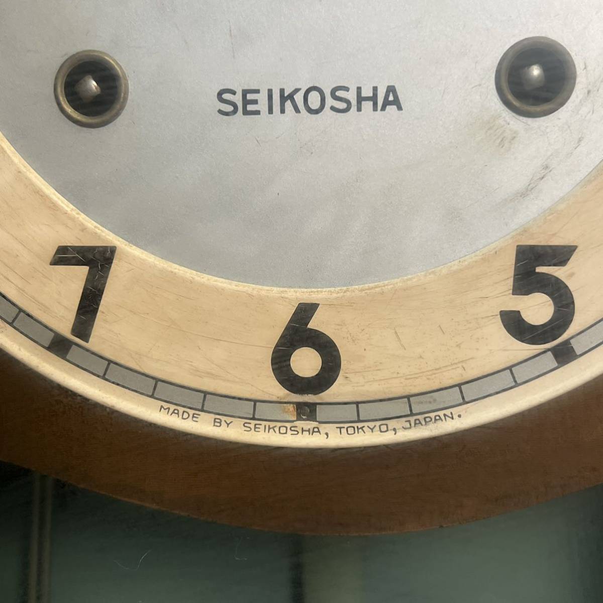 柱時計 SEIKOSHA 精工舎 ボンボン時計 振り子時計 昭和レトロ 精工