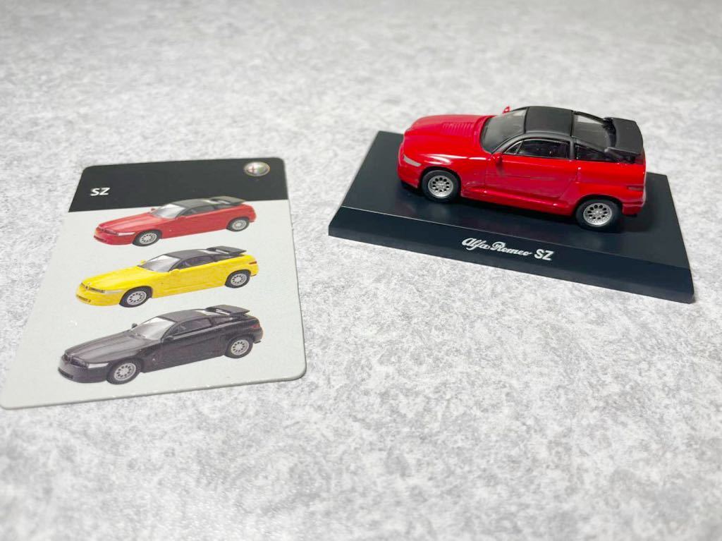 大得価，SALE 京商 1/64 Alfa Romeo ミニカーコレクション アルファロメオ SZ レッド(乗用車)｜売買されたオークション情報、yahooの商品情報をアーカイブ公開 - オークファン 乗用車