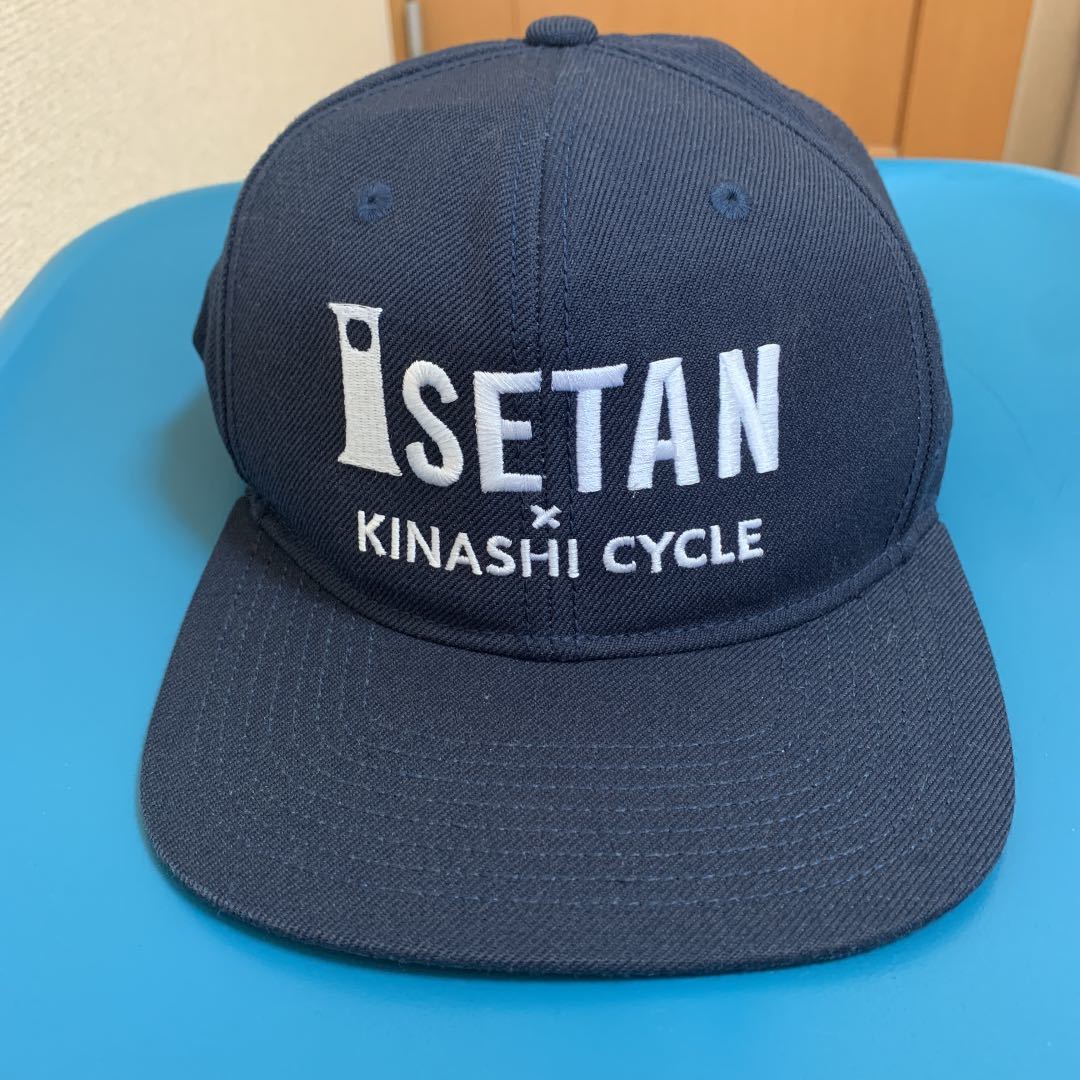 木梨サイクル×伊勢丹 コラボキャップ ISETAN STARTER ネイビー 世田谷