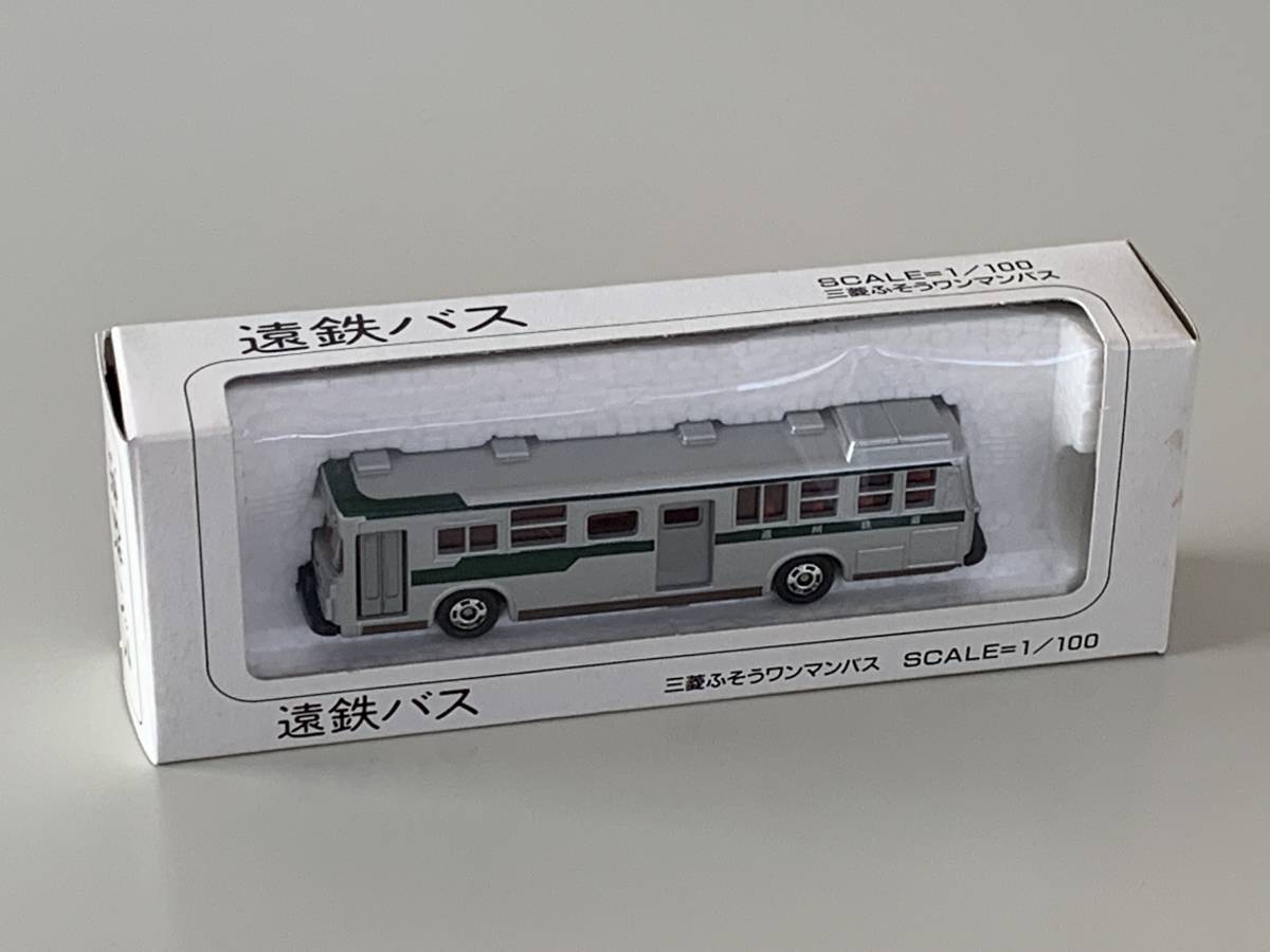 ◇日本製【1/100 遠鉄バス ロングトミカ 三菱ふそうワンマンバス 遠州